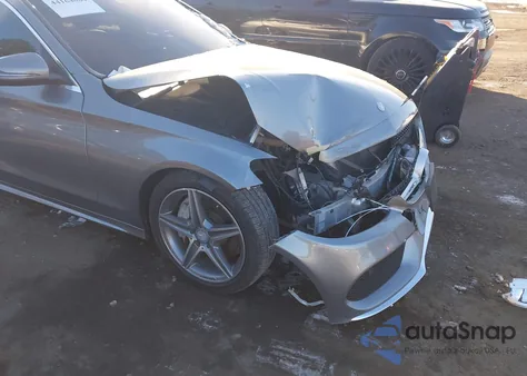 2016 Mercedes-Benz C 300 Sport 4Matic from USA, damaged, VIN 55SWF4KB0GU146052